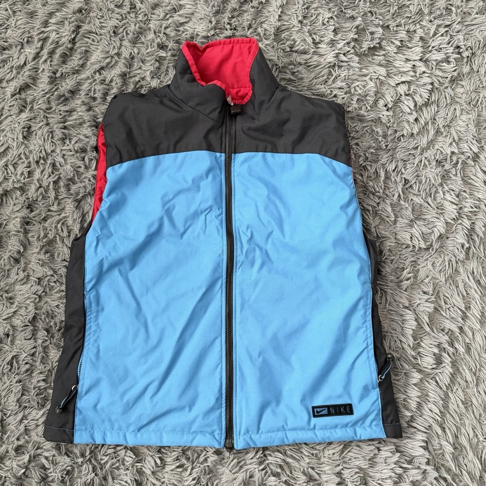 Vintage Nike Reversible Women's Puffer Best Size Large Running 90s Rare